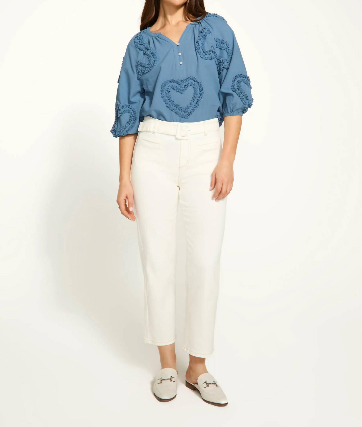 Fdj - Suzanne Straight Crop Jeans