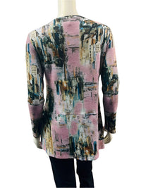 Variations - Women's Impressionistic Cityscape Top