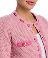L'Agence - Astor Contrast Trim Cardigan