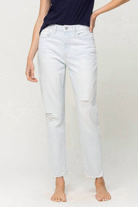 Flying Monkey - Rosa Super High Rise Mom Jeans