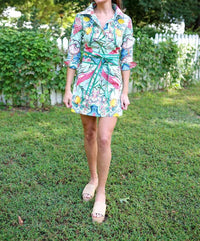 House Of Mbr - Chinois Shirt Mini Dress