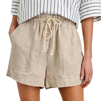 Rails Women's Foster Short in heathered flax - women's shorts