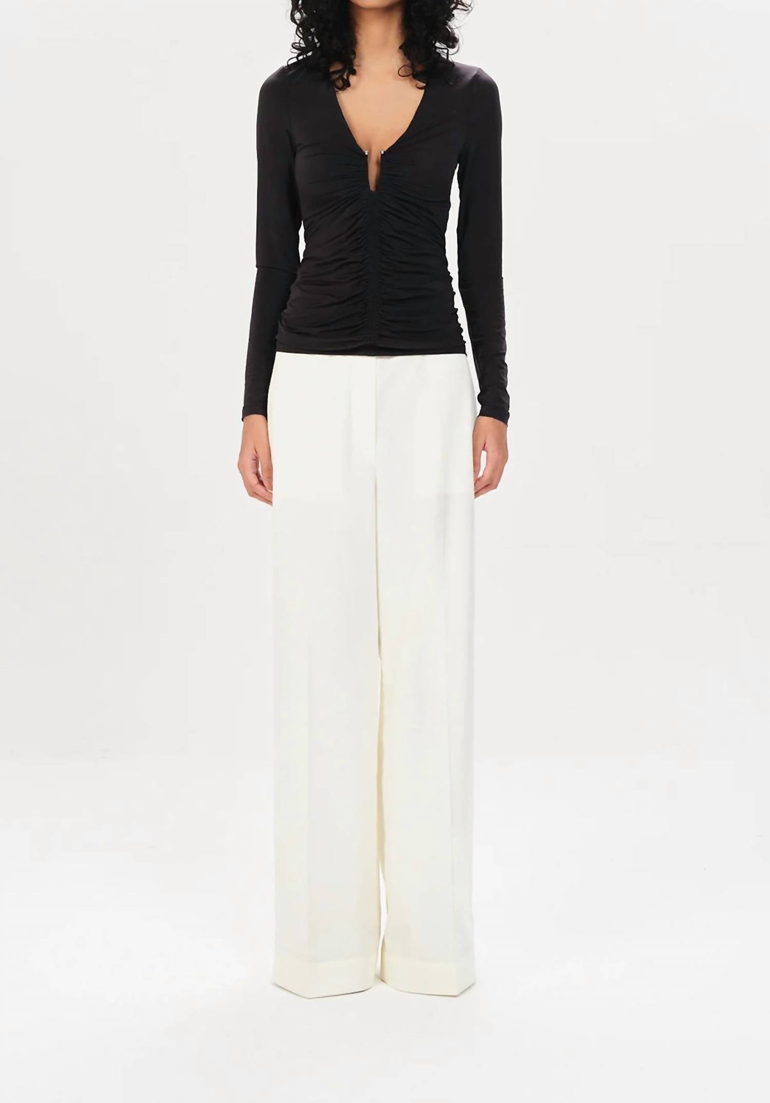 Maria Cher - Alberti Bailey Long Sleeve Top