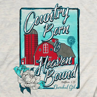 Cherished Girl - Women's Country Barn Tee - Plus