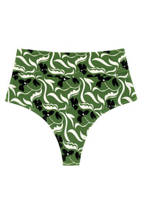 Montce - Full Coverage High Rise Bikini Bottom