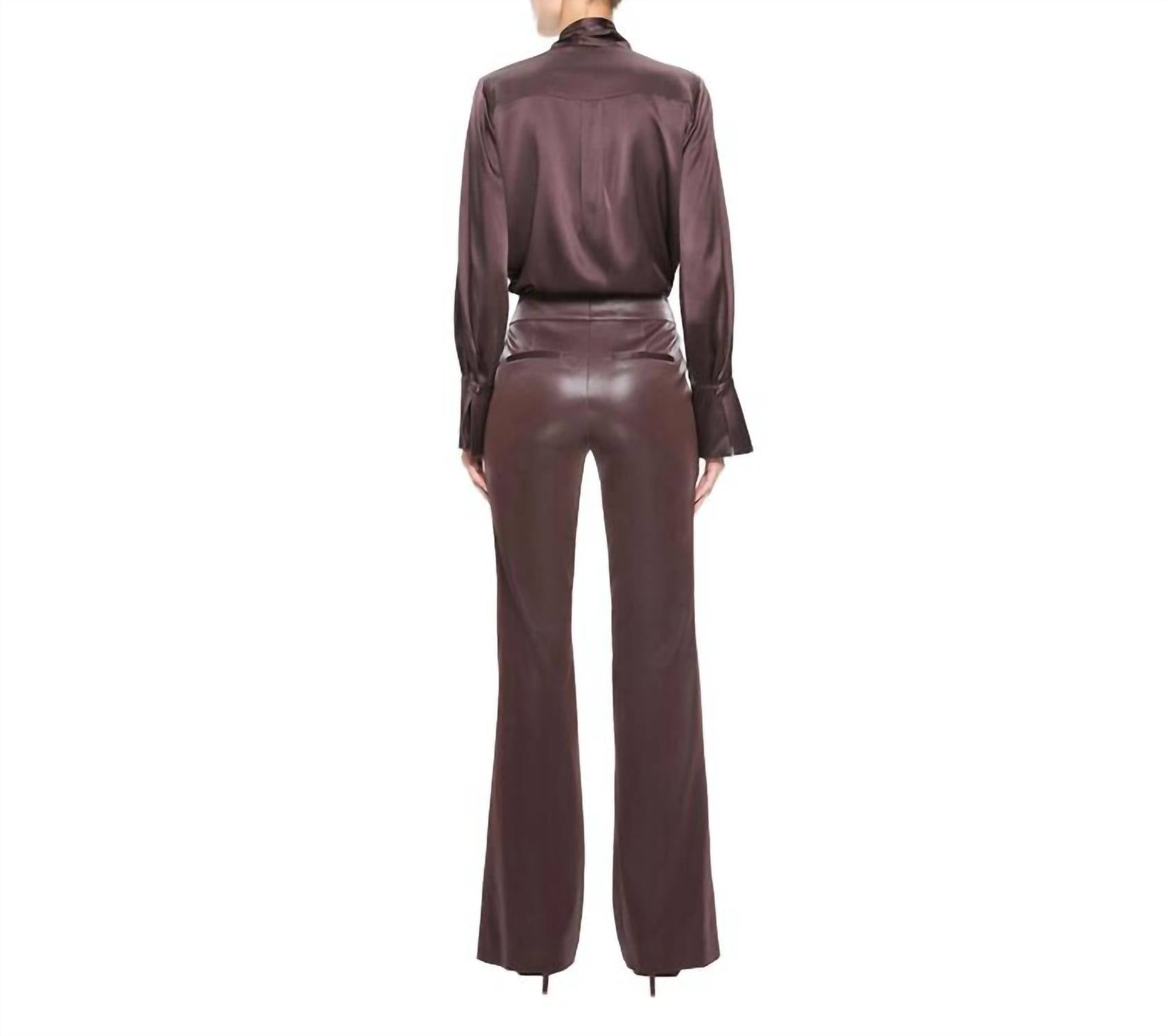 Alice + Olivia - Lloyd Slit Sleeve Blouse