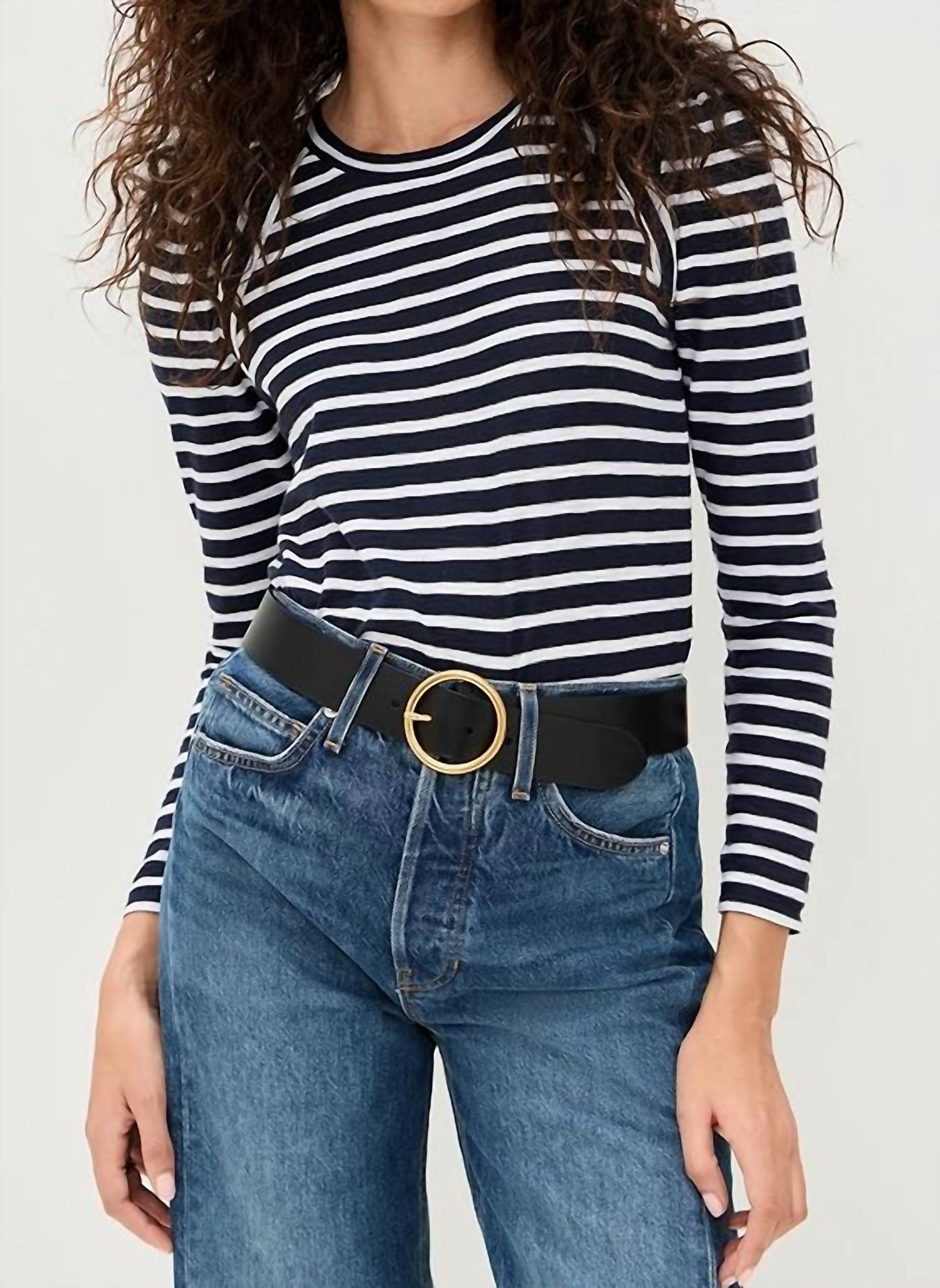 Veronica Beard - Mason Baseball Long Sleeve Tee