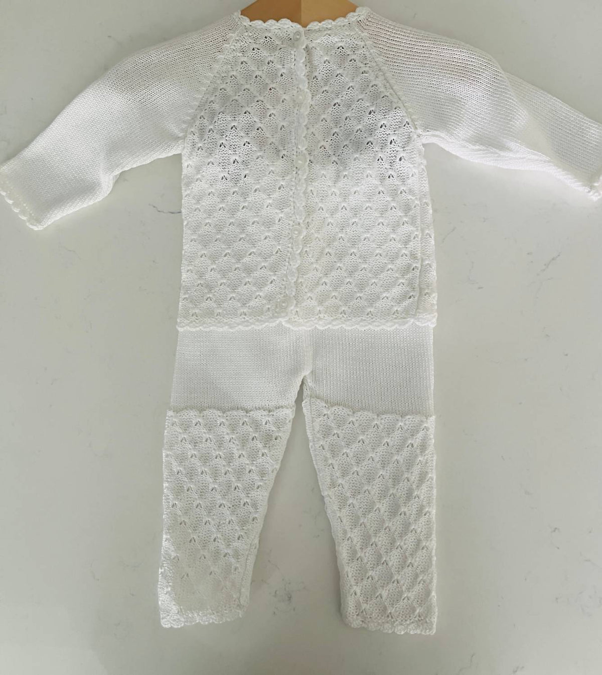 Aldana - Baby Boys 3pc Knit Pant Set With Hat