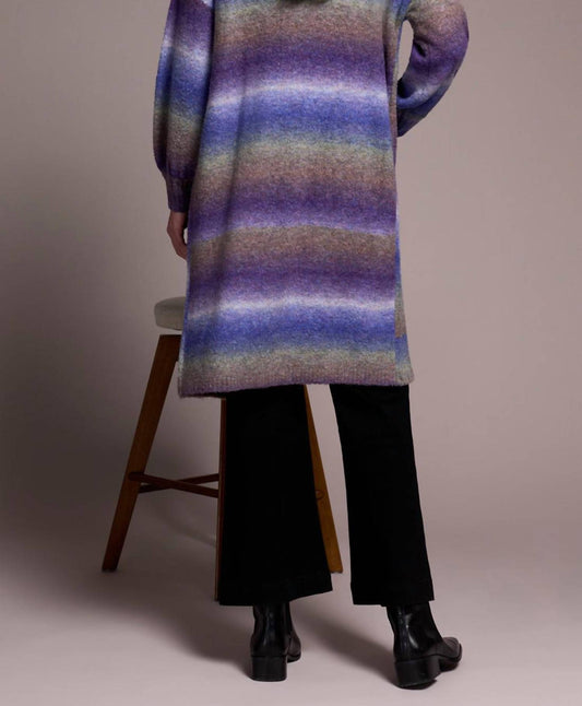 Tribal - Boucle Puff Sleeve Sweater Cardigan