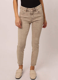 DEAR JOHN DENIM Gisele Skinny Leg Jeans in biscotti - women's jeans
