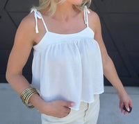 Timing - Strap Tie Airflow Cami Top