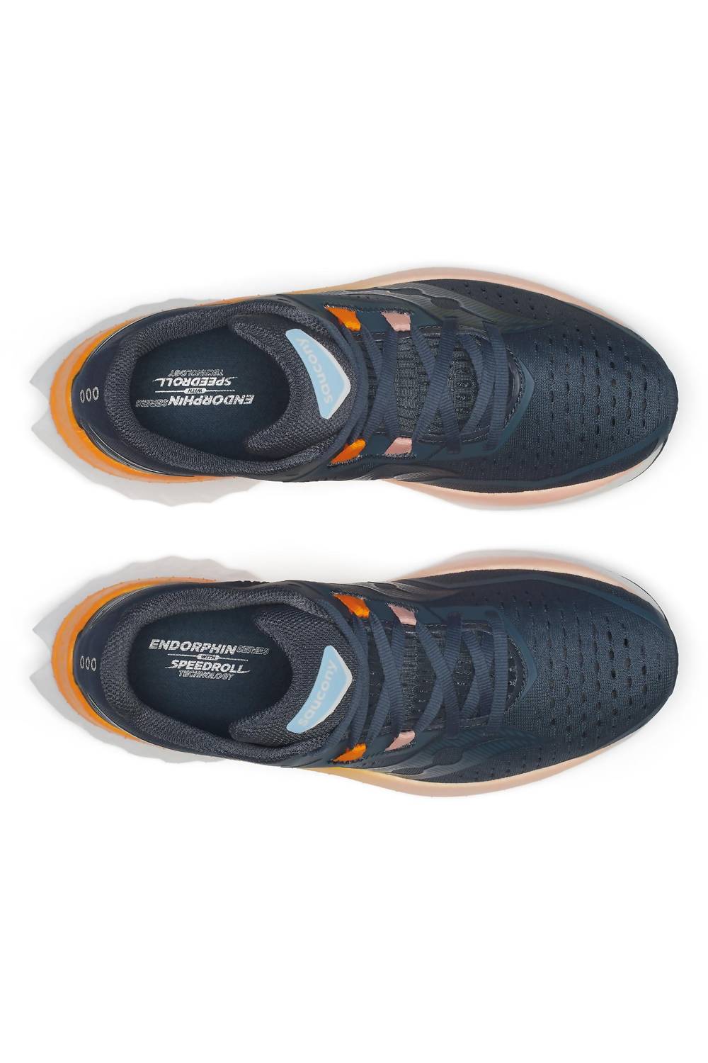 SAUCONY Women's Endorphin Speed 4 Shoes in dusk peel 1 - women's shoe - view 4