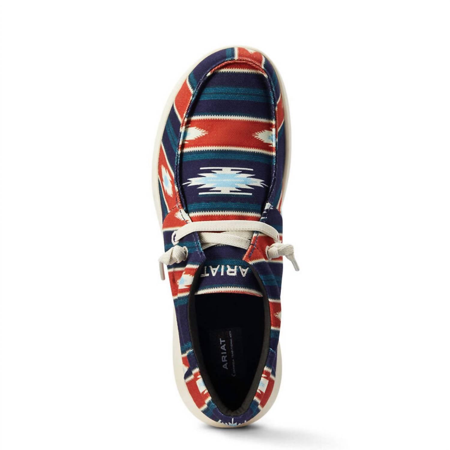 ARIAT Men's Hilo Chimayo Shoe in cristo navy - men's sneaker - alternate view