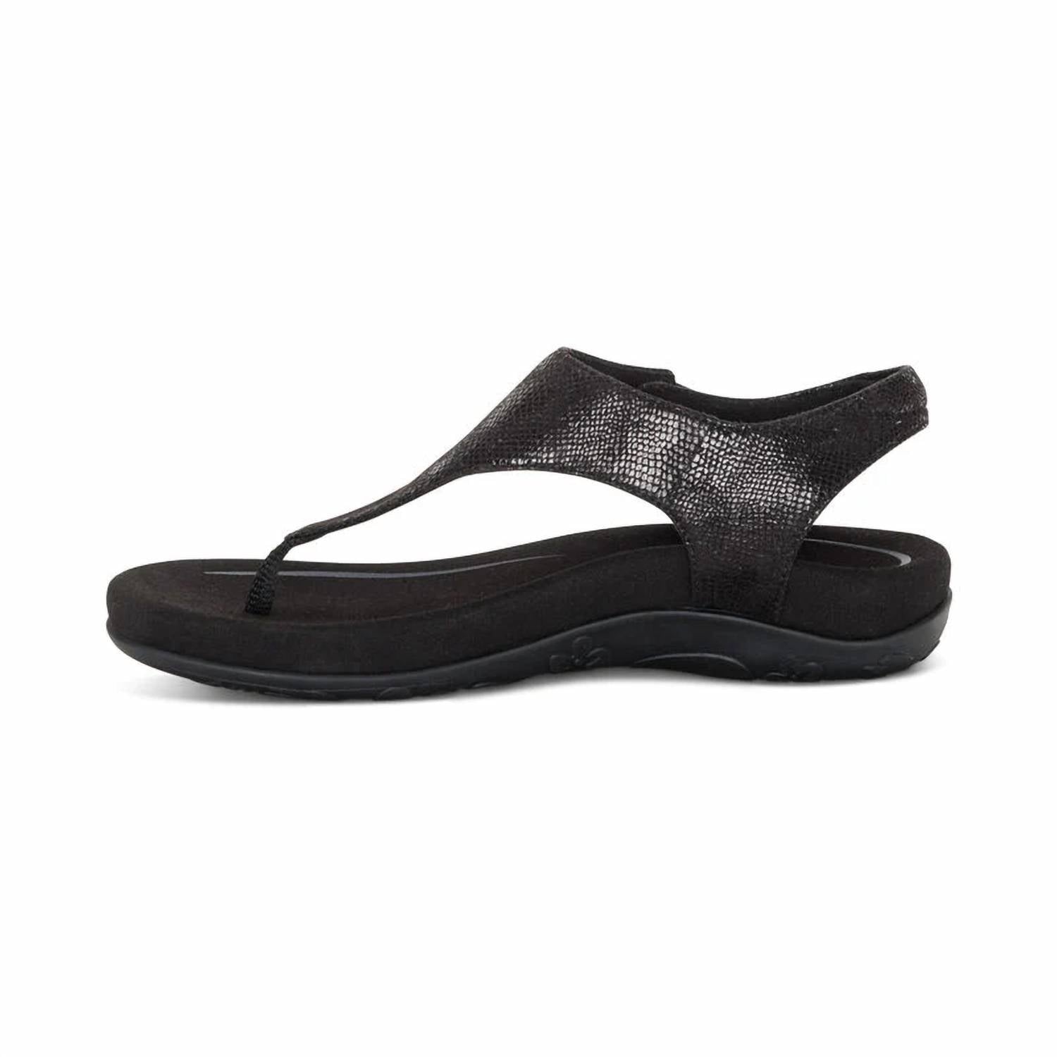 Aetrex - Women's Ellie Adjustable Quarter Strap Thong Sandals