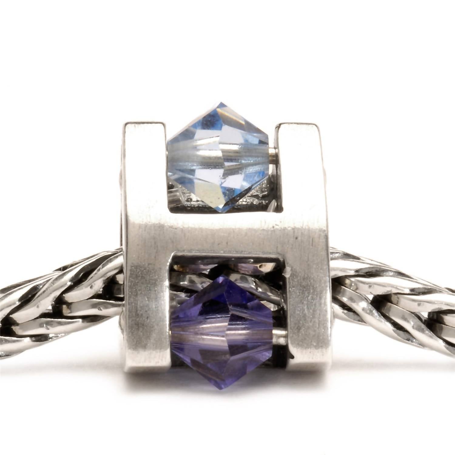 Trollbeads Women's Summer Jewel Small Charm in silver - women's accessory - alternate view