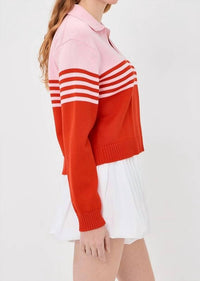 Simkhai - Jules Knit Polo Sweater