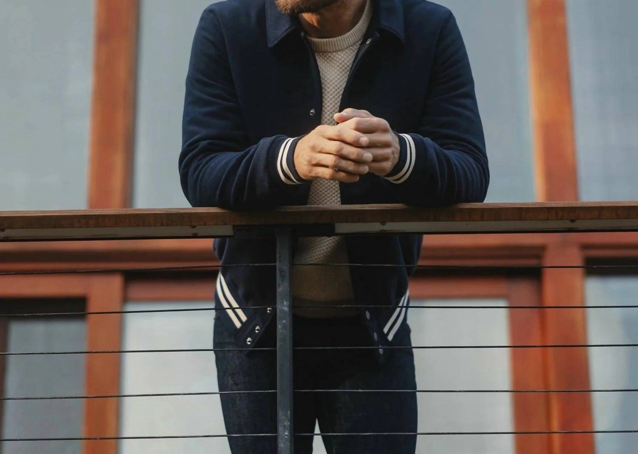 The Normal Brand - Birdie Varsity Jacket