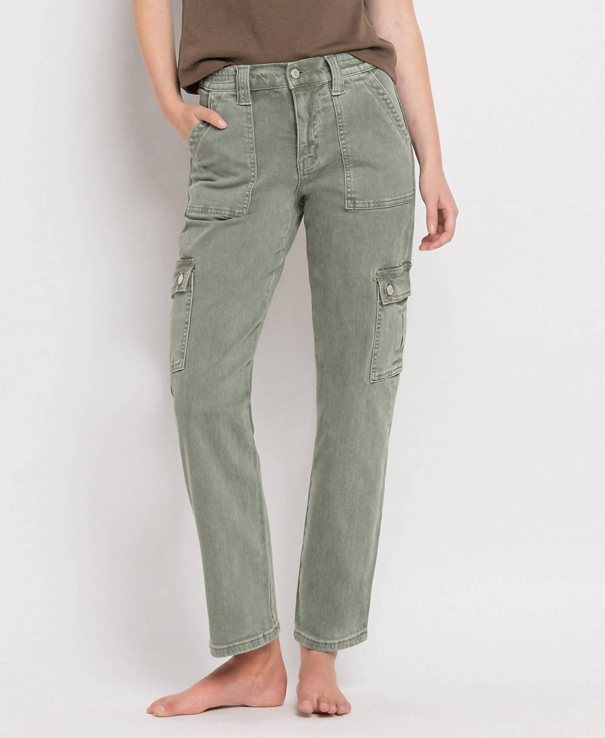 Vervet By Flying Monkey - Straight Cargo Jean