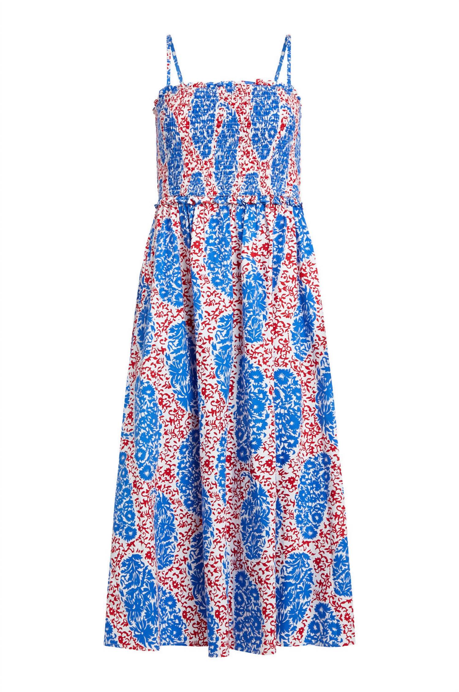Livro - Smocked Midi Dress