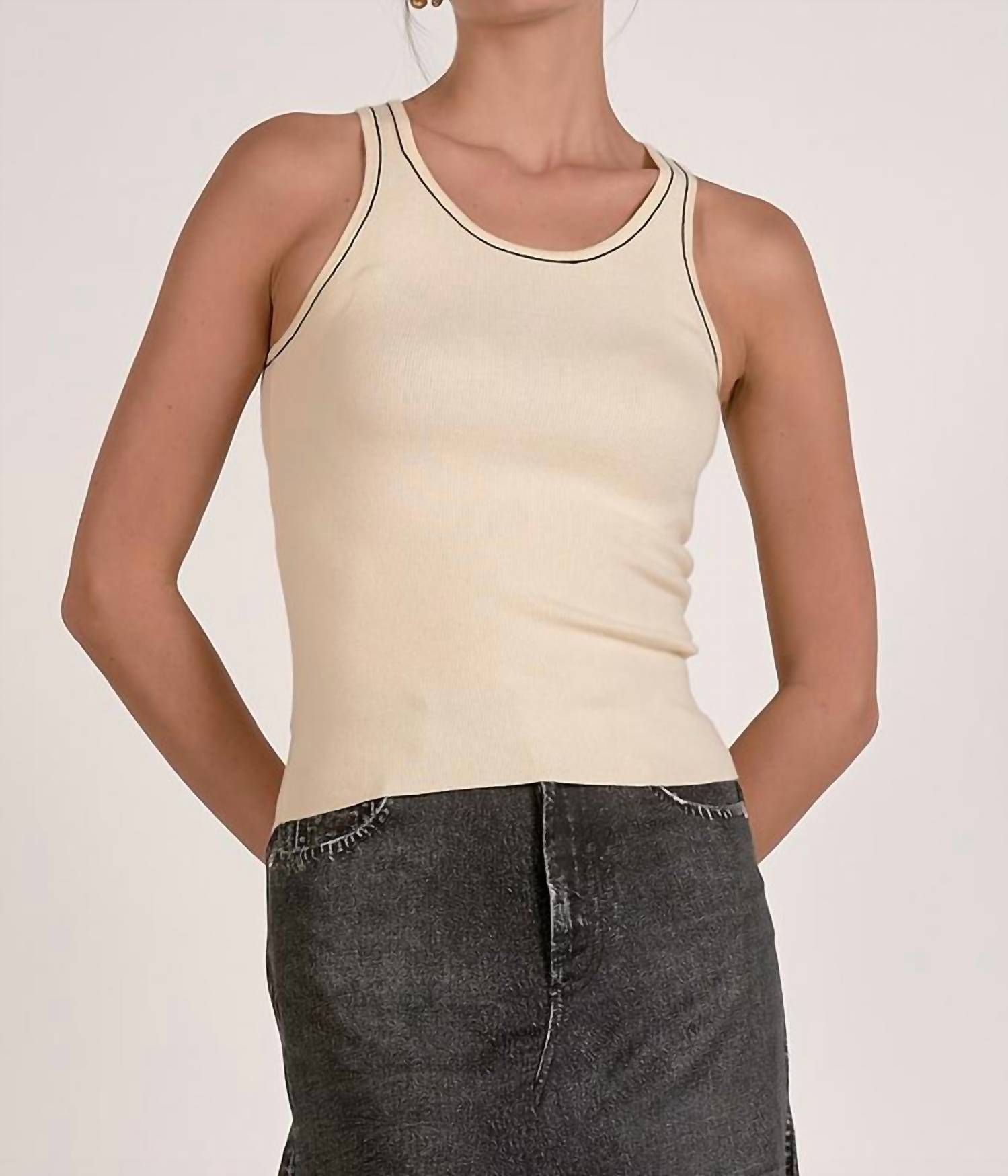 Elan - Contrast Tank Top