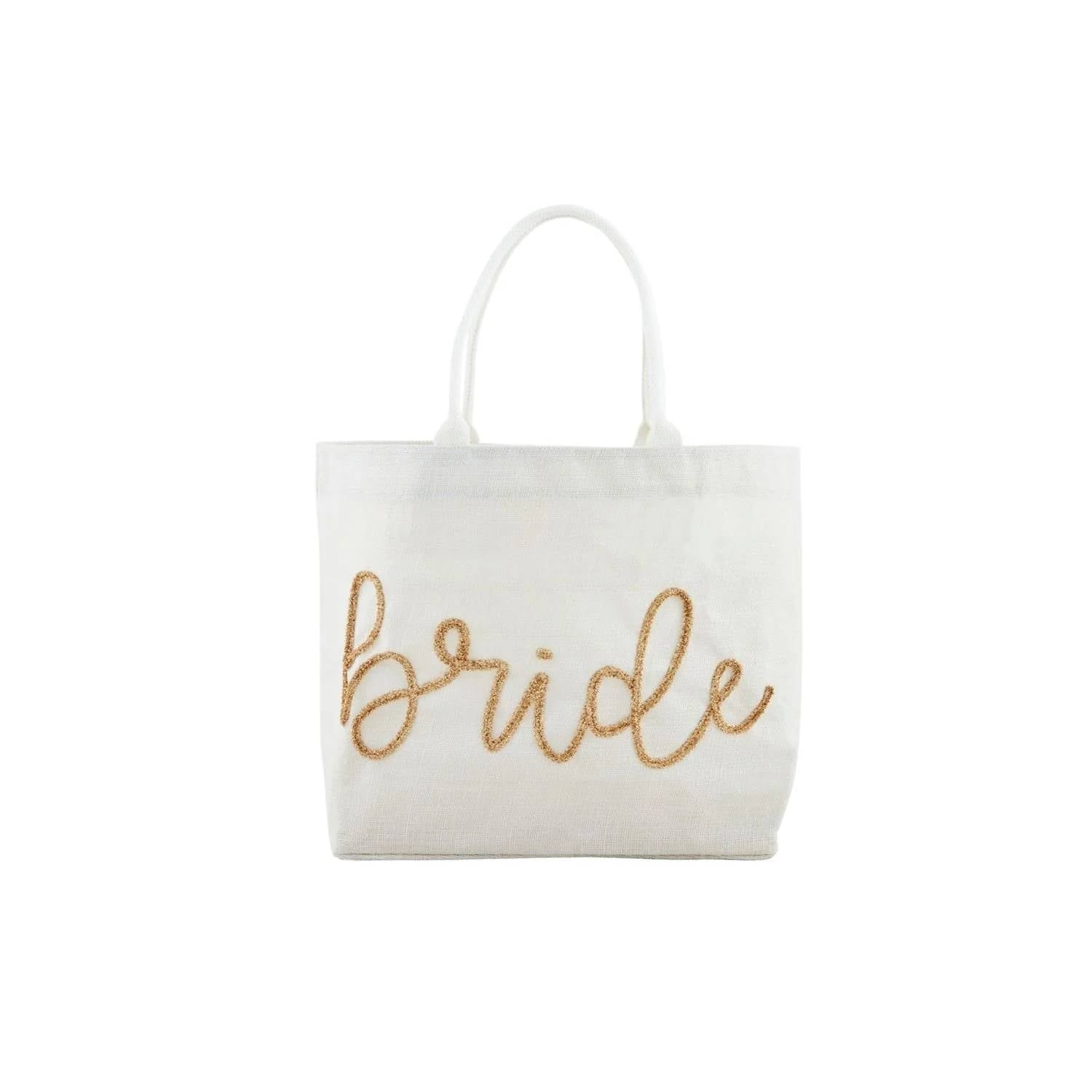 Mudpie - Women's Bride Sparkle Tote Bag