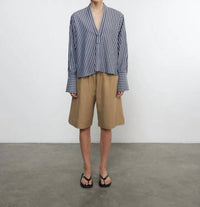 Enza Costa - Poplin Mariner Shirt