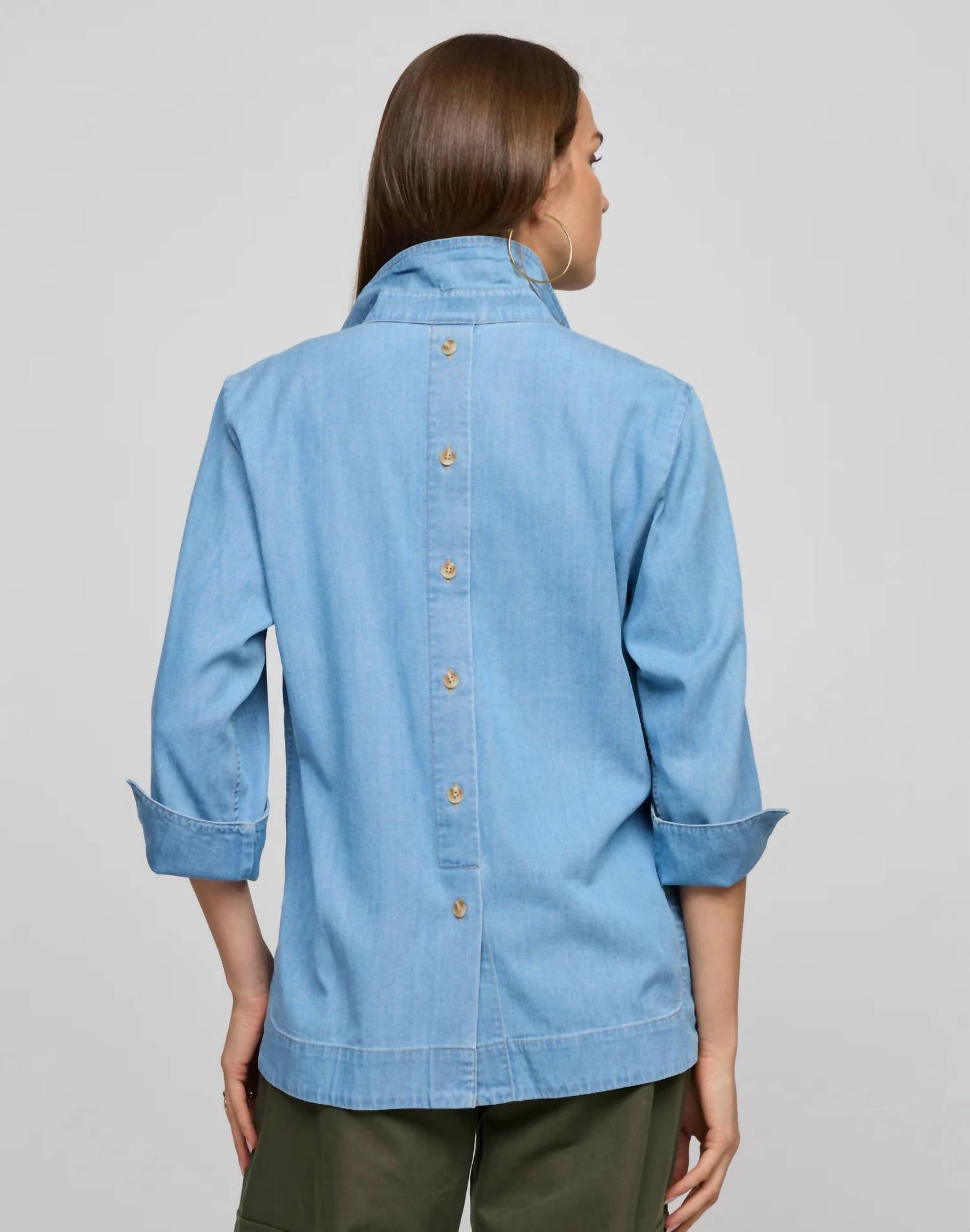 Hinson Wu - 3/4 Sleeve Aileen Top