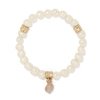 Brighton - Women's Sunset Cove Poli Pearl Stretch Bracelet