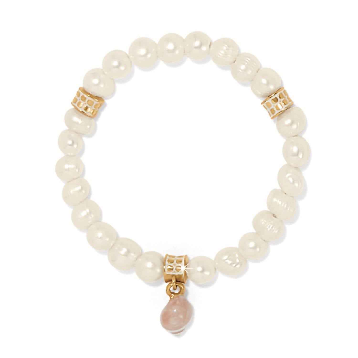 Brighton - Women's Sunset Cove Poli Pearl Stretch Bracelet