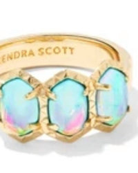 Kendra Scott - Women's Daphne Band Dichroic Glass Ring