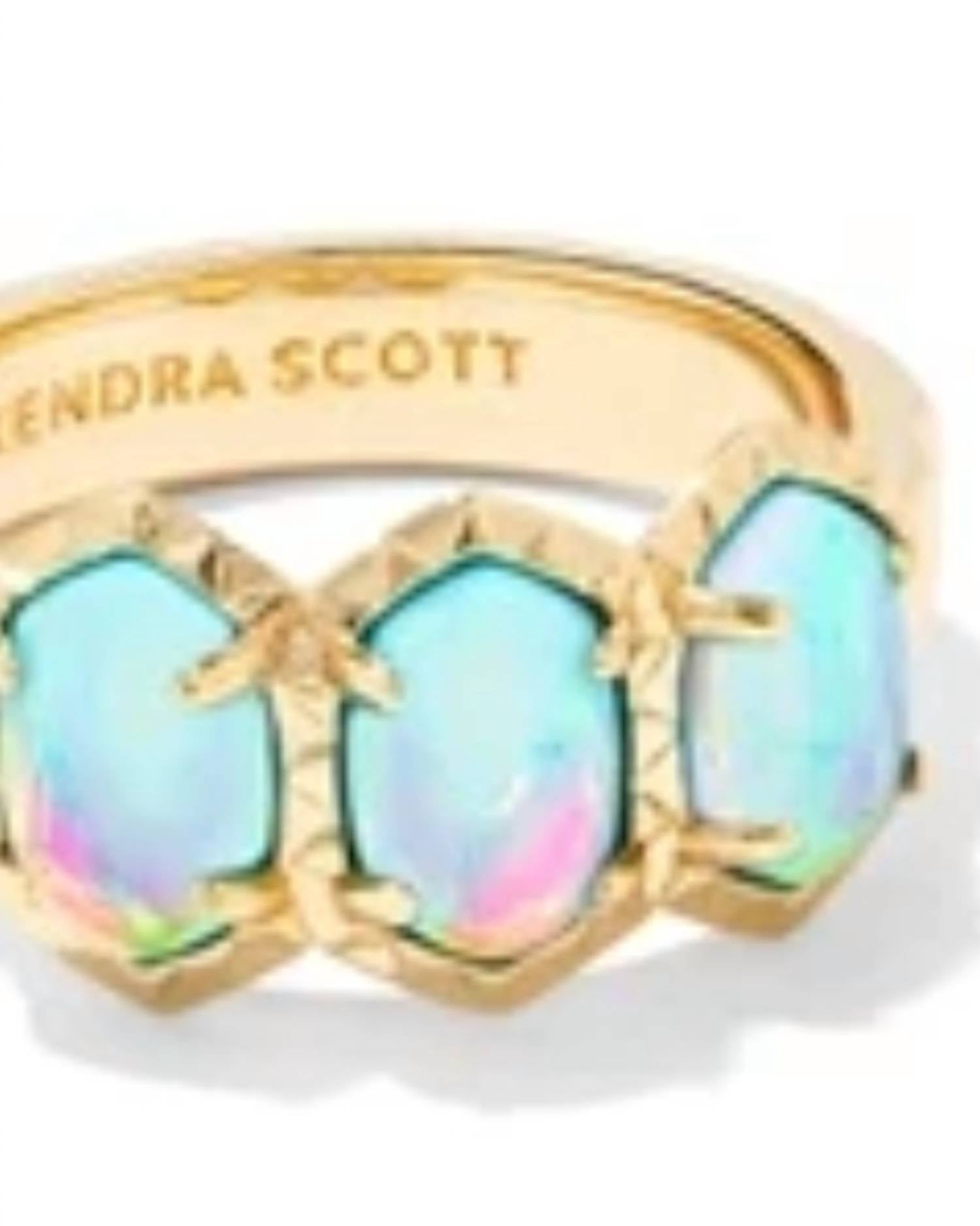 Kendra Scott - Women's Daphne Band Dichroic Glass Ring