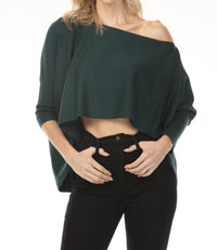 Isle By Melis Kozan - Kozan 2-way Cropped Sweater Top