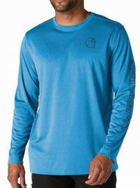 Carhartt - Force Sun Defender Lightweight Logo Graphic Long Sleeve T-shirt