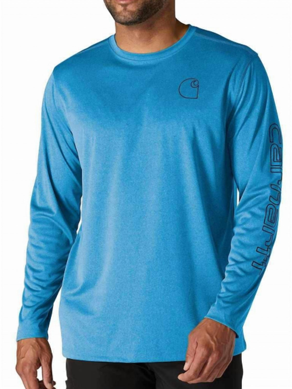 Carhartt - Force Sun Defender Lightweight Logo Graphic Long Sleeve T-shirt