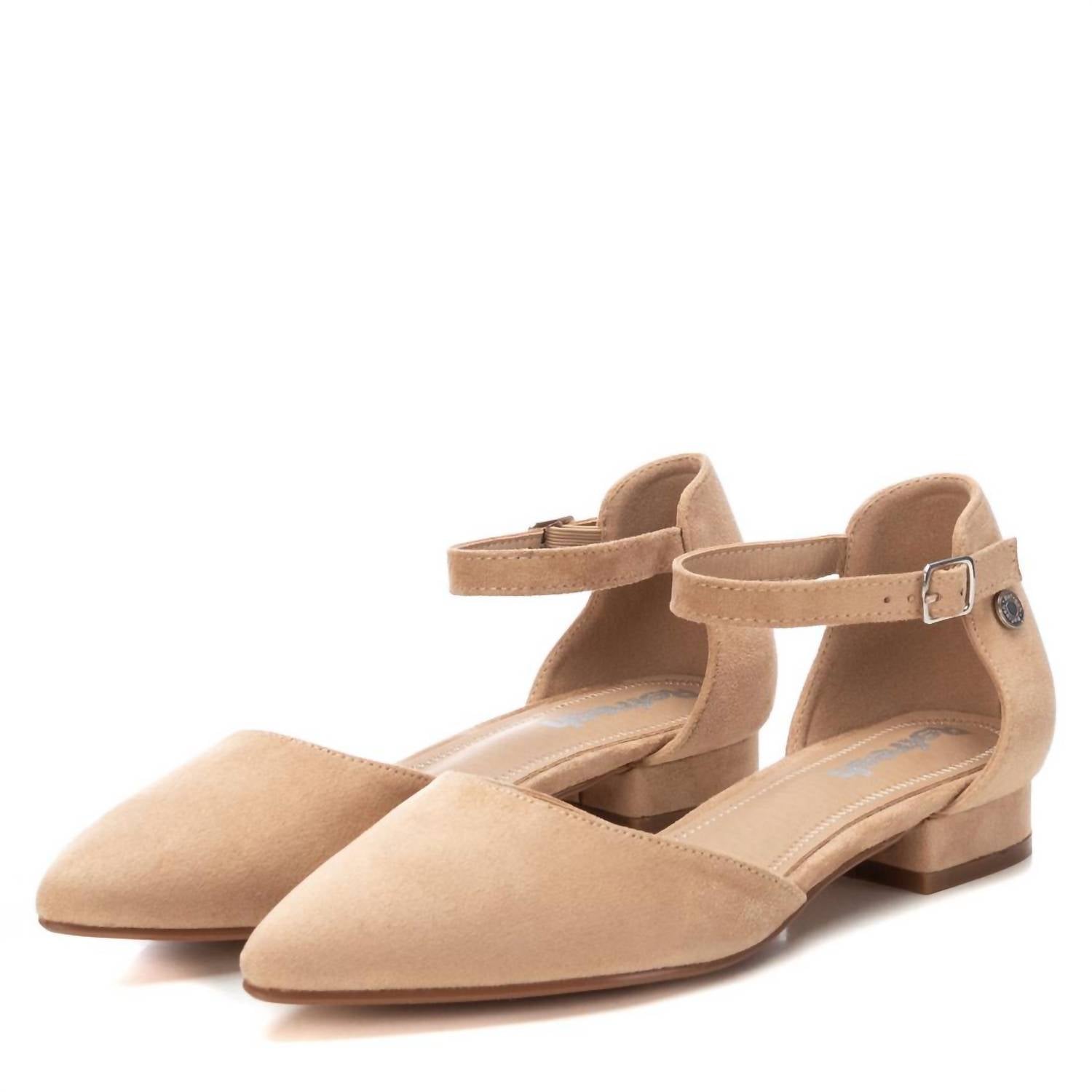 Xti - Women's Ankle Strap Flat Shoes