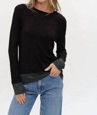 Six/Fifty - Izzy Long Sleeve Layered Tee