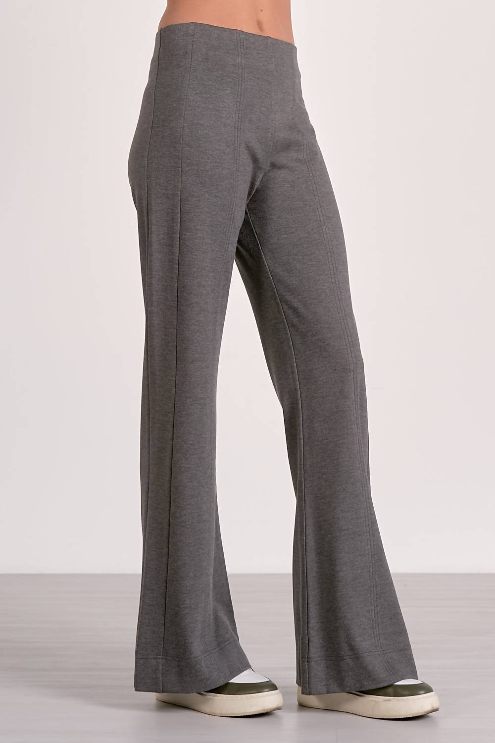 Elan - Modern Straight Leg Flair Pants
