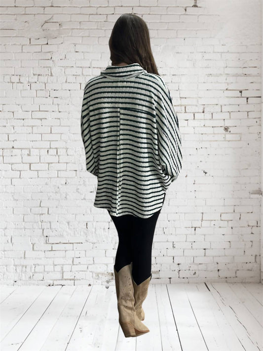 Bucketlist - Women's Collared Button Pocket Top