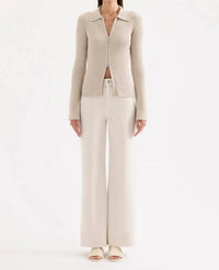 Nude Lucy - Betina Zip Front Knit Cardigan
