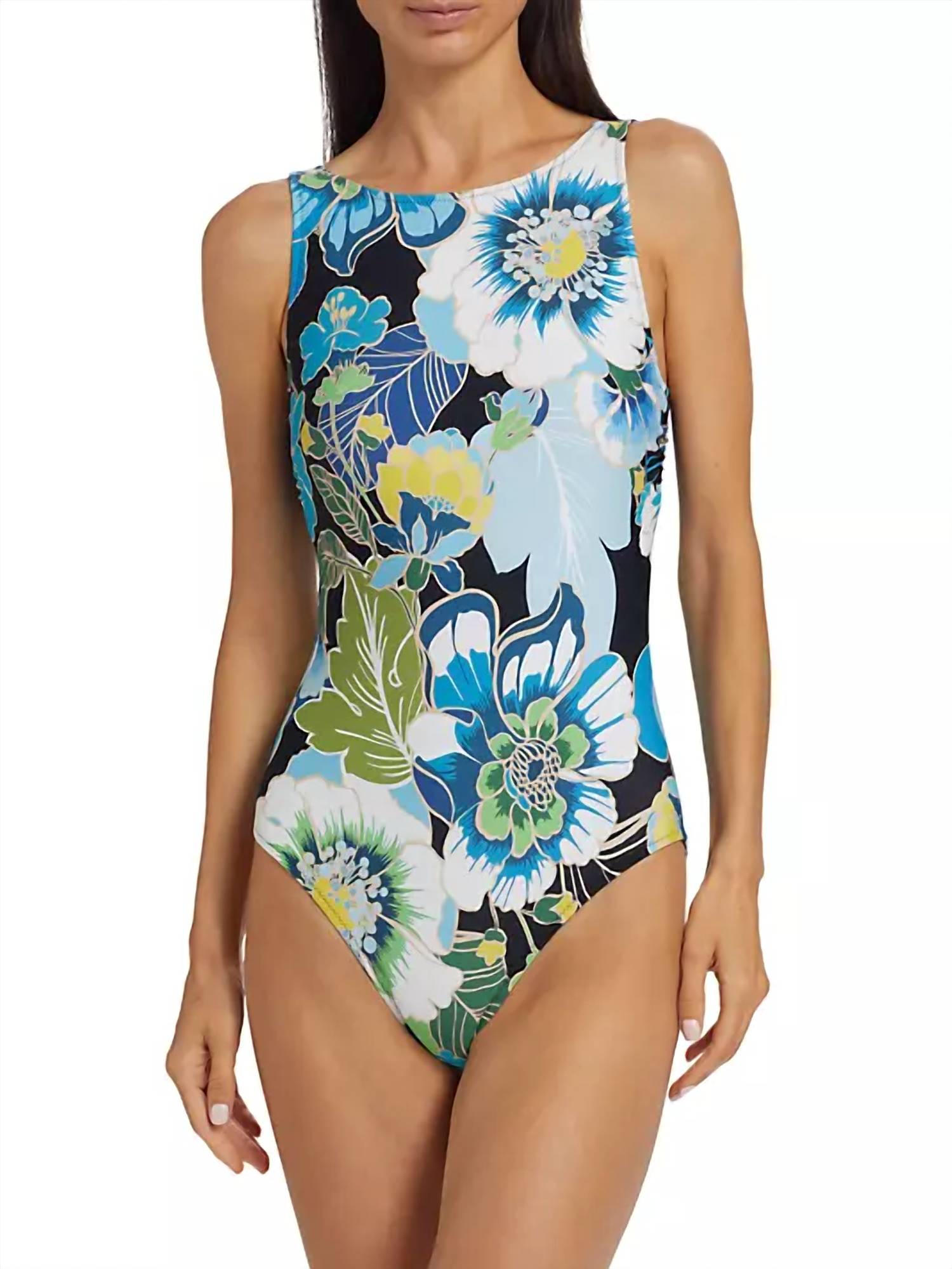 Johnny Was - Jenn Tie Back One Piece Swimsuit