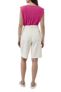 French Connection - Shoulder Pad Crepe Tank