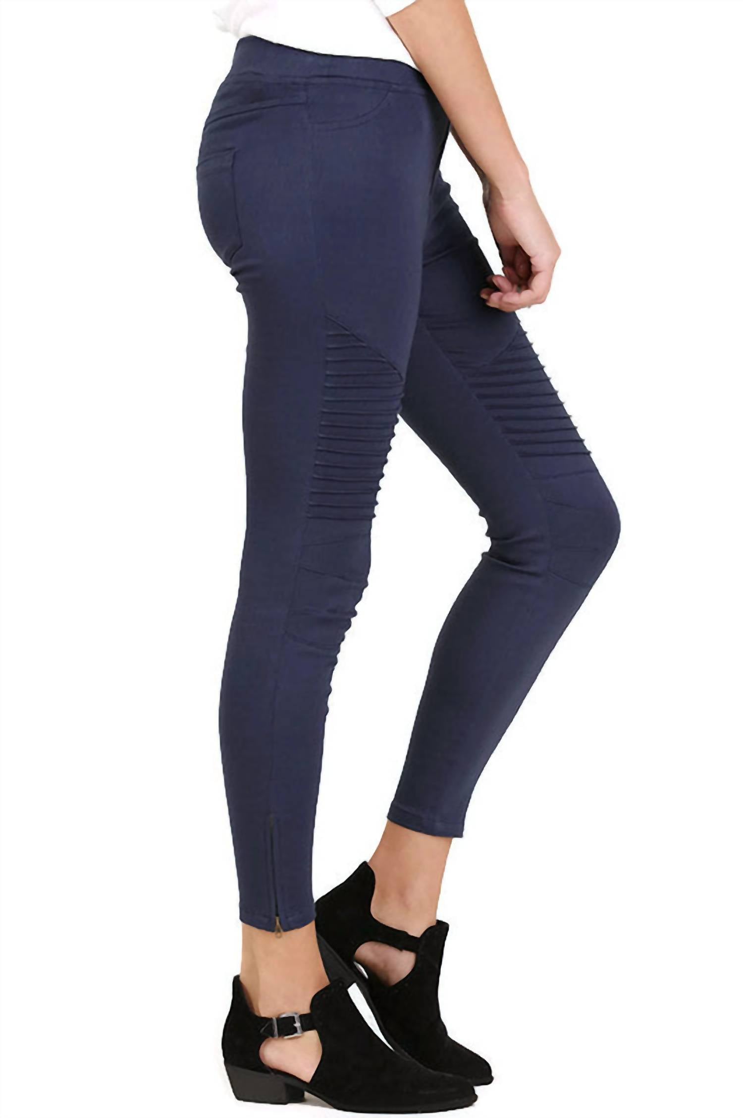 Umgee - Washed Moto Jegging