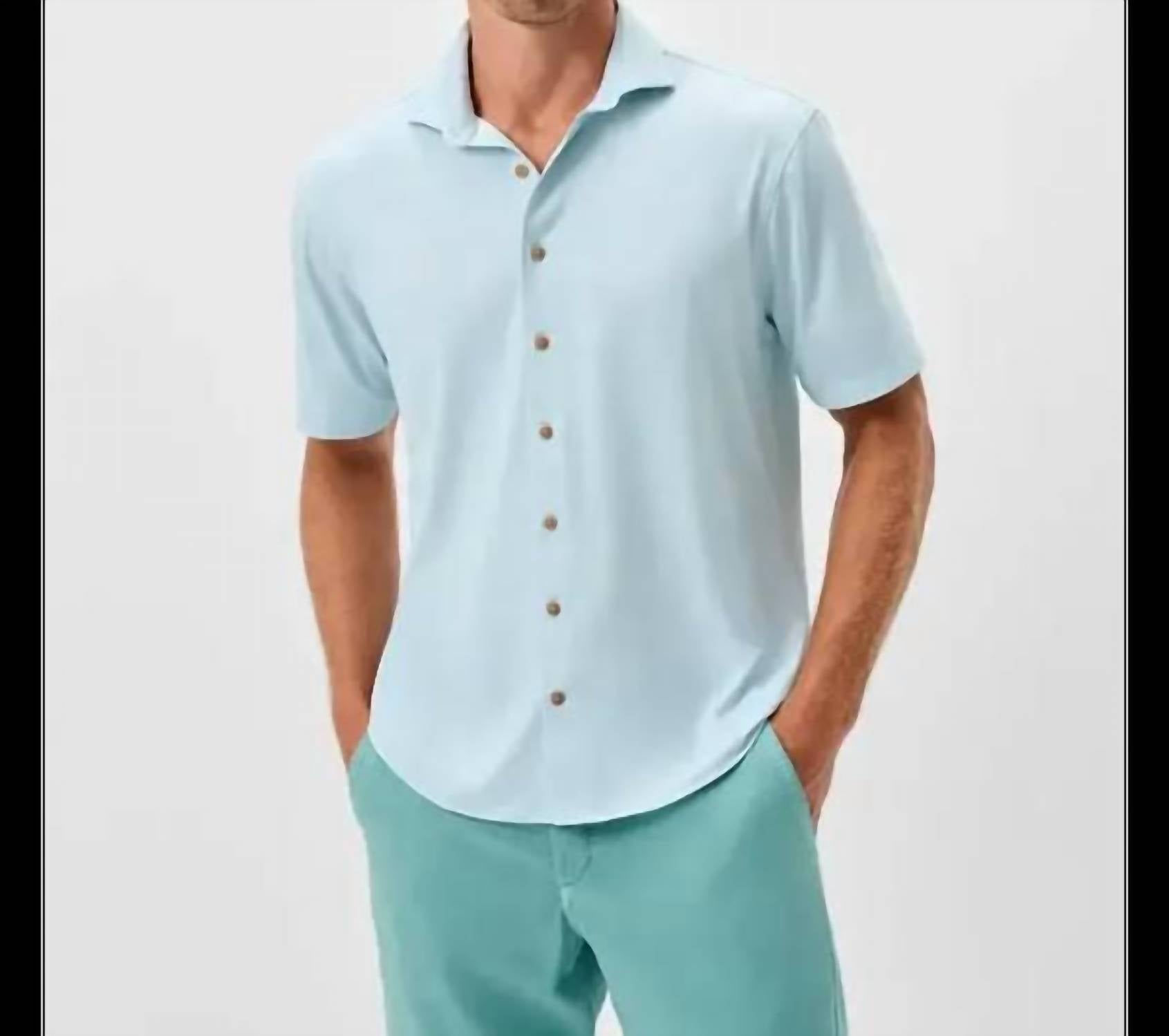 Johnnie-O - Men's Breck Short Sleeve Button Up Shirt