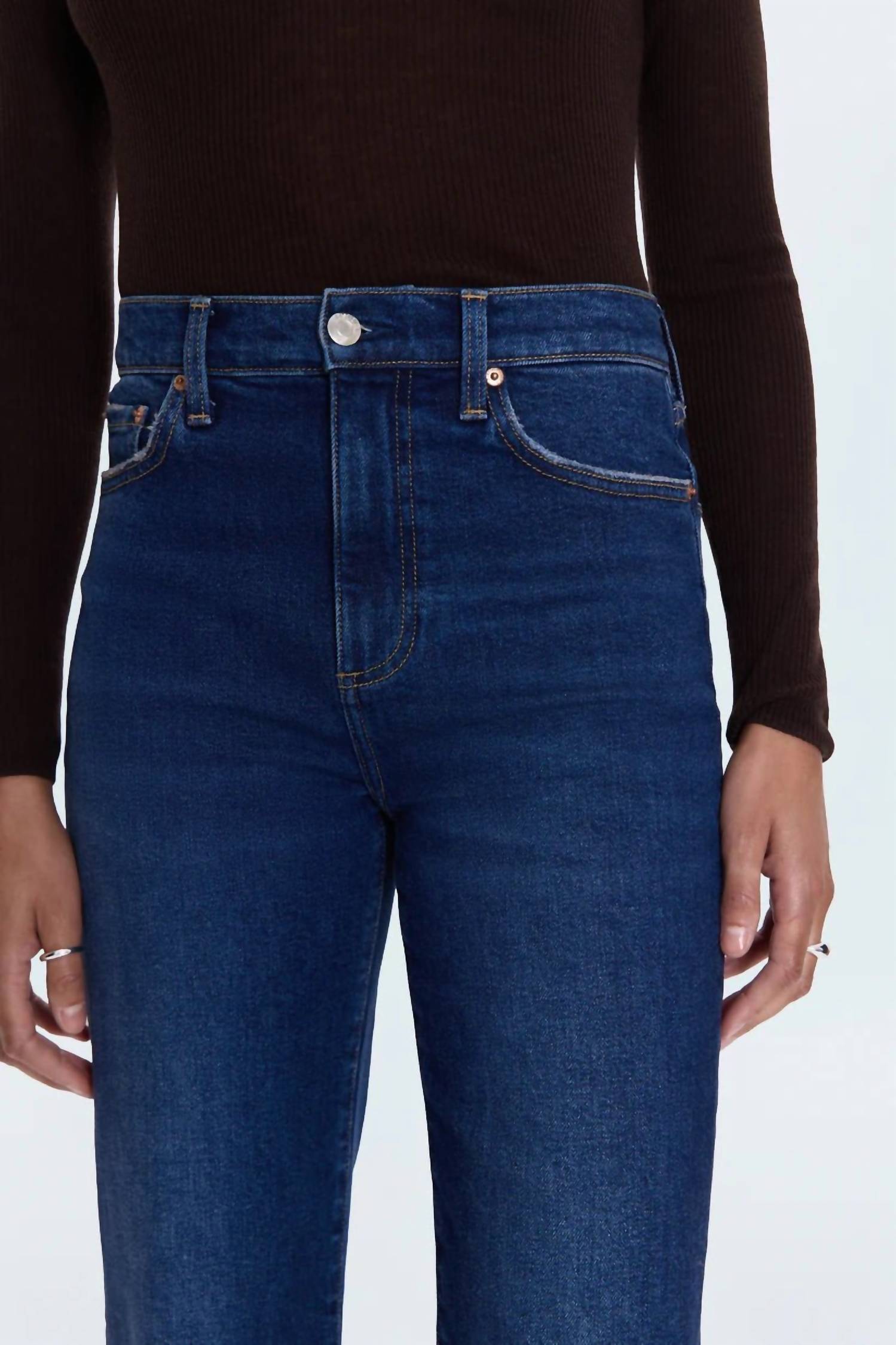 PISTOLA Evie High Rise Slim Boot Jeans in penthouse 2 - women's jeans - view 7