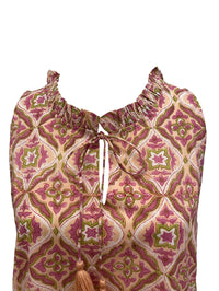 SOLEIL DE MER Women's Ella Mini Dress in pnkgreen - women's dress - alternate view