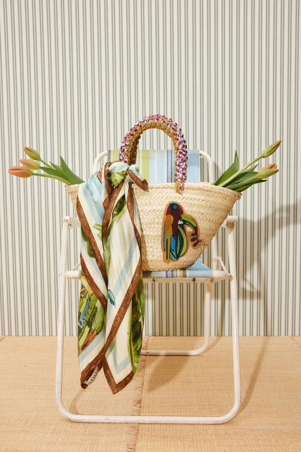 Alemais - Women's Toucan Tango Macrame Basket Bag