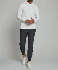 7Diamonds Rev Long Sleeves Hoodie in natural - men's shirt - view 4