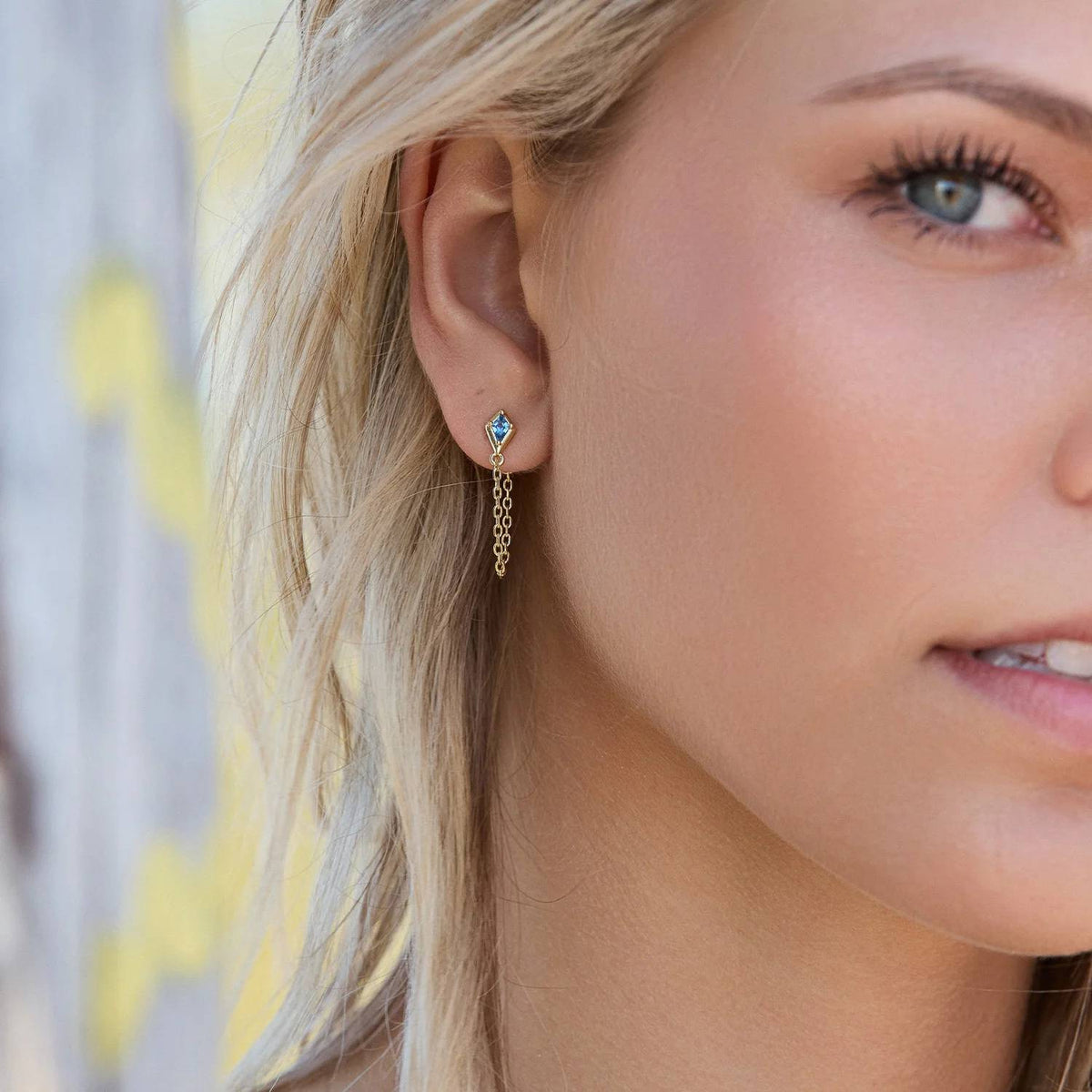 Adriana Pappas - Women's Crystal Kite Earrings