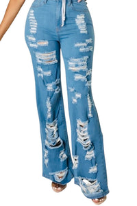 Loverly Fit - Distressed Jeans