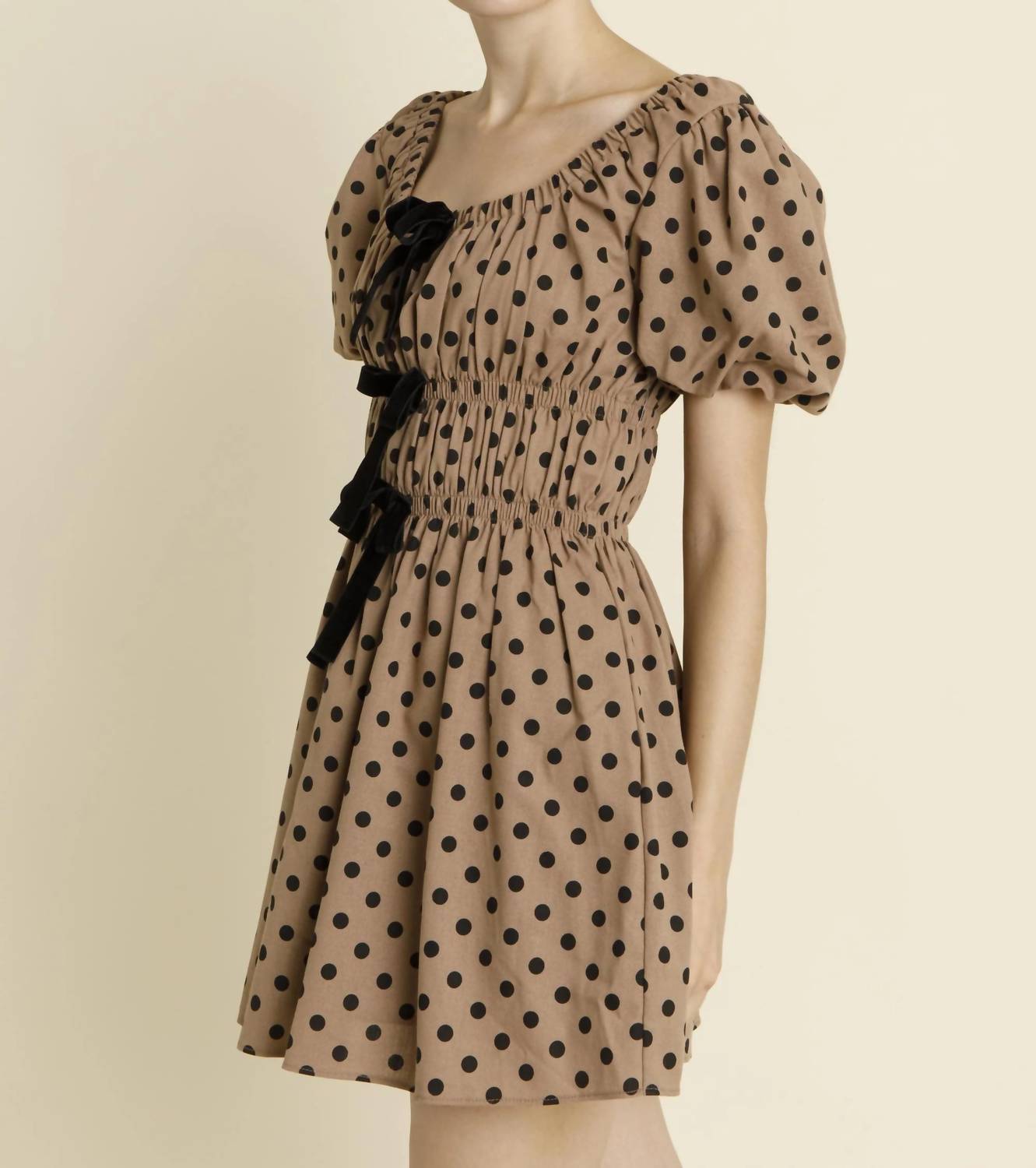 Aureum - Marley Polka Dot Mini Dress